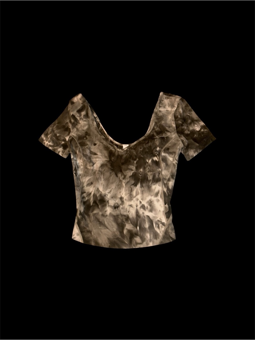 lululemon athletica / Short Sleeve Scoop Top - Taupe Marble